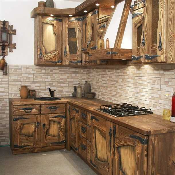 Старинные элементы декора на кухне